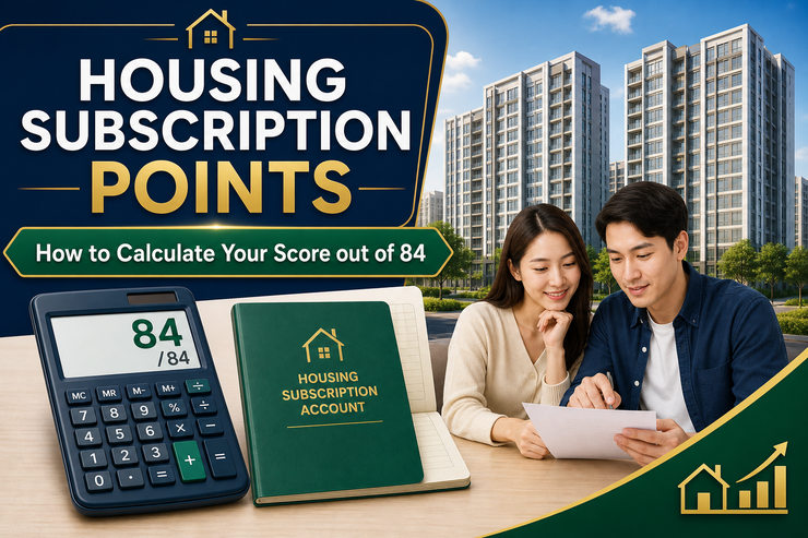 Korea housing subscription point calculation out of 84