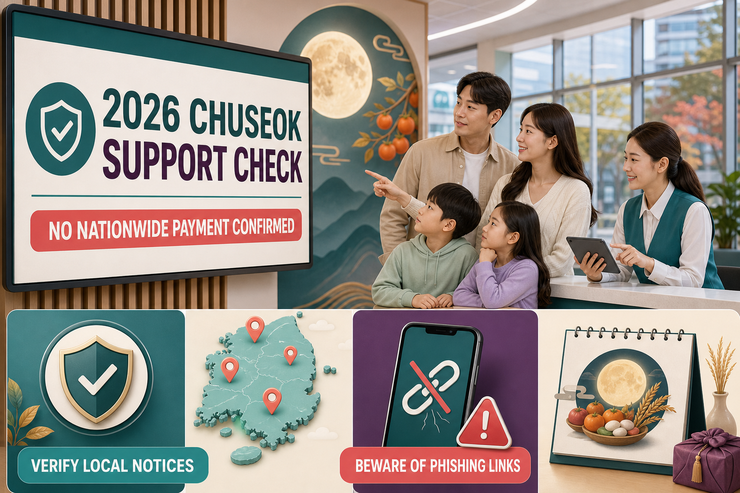 Fact-check guide for 2026 Chuseok livelihood support payment claims