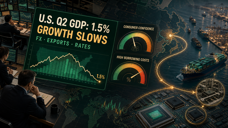 U.S. Q2 growth slowdown and implications for Korea